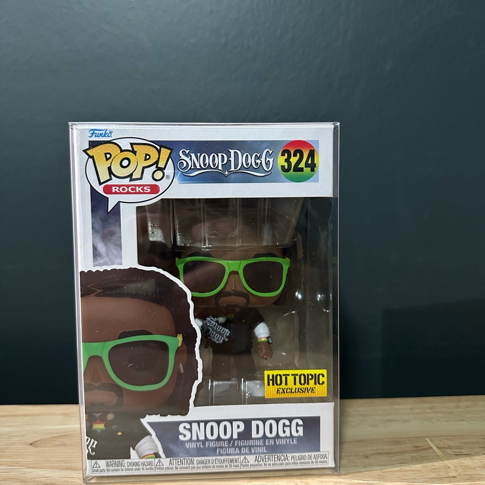 Funko Pop! Rocks Snoop Dogg with Green Accents